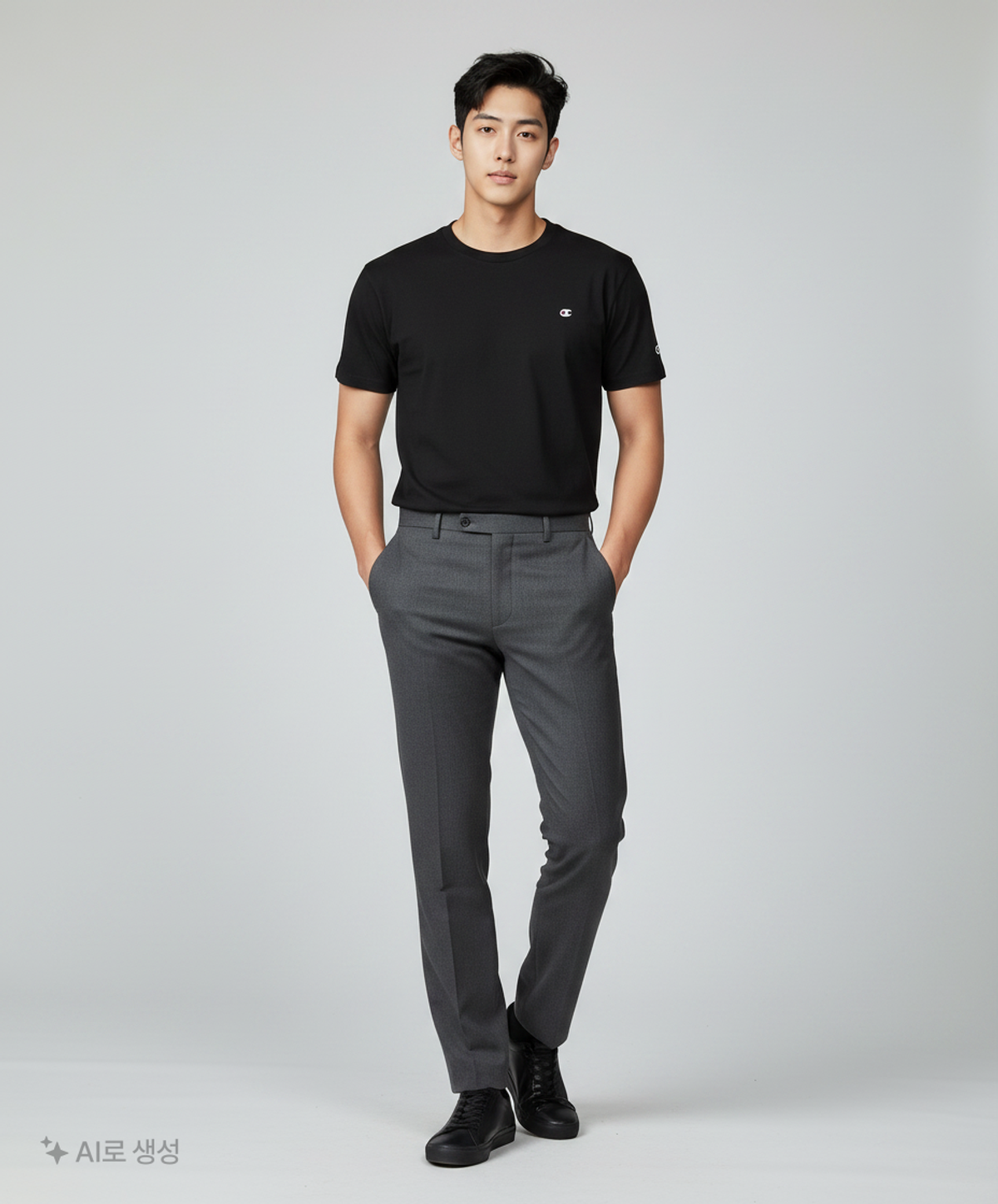 챔피온(CHAMPION) 반소매 티셔츠 S
