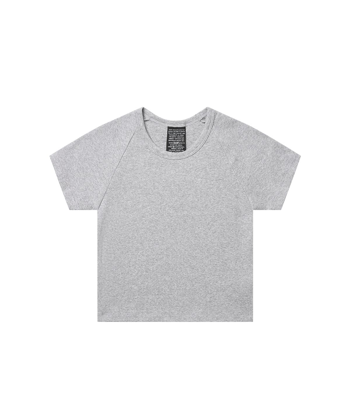 더트(DURT) DAILY BABY TEE (GREY)