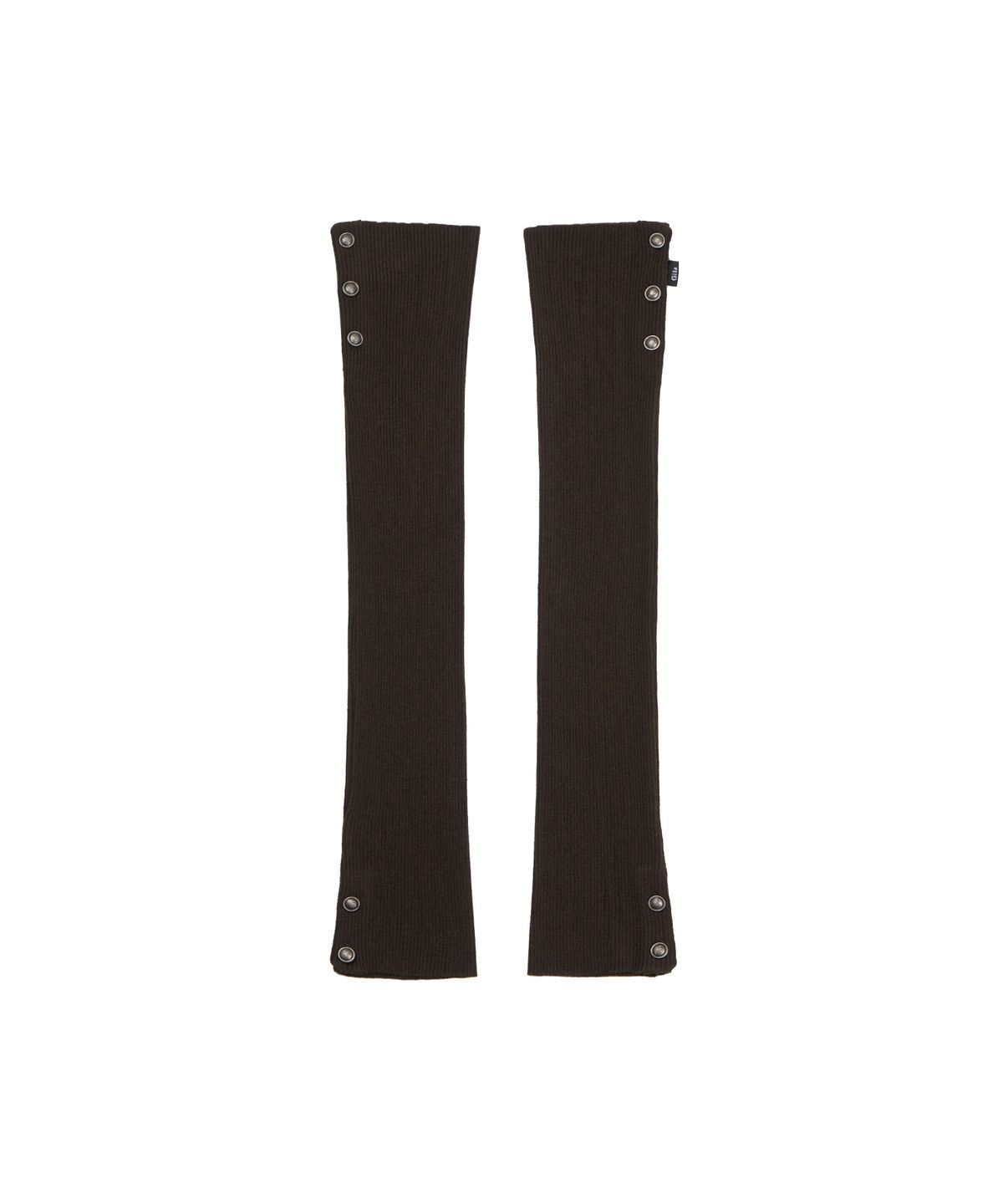 길라아카이브(GILAARCHIVE) KNEE HIGH LEG WARMER_DARK BROWN