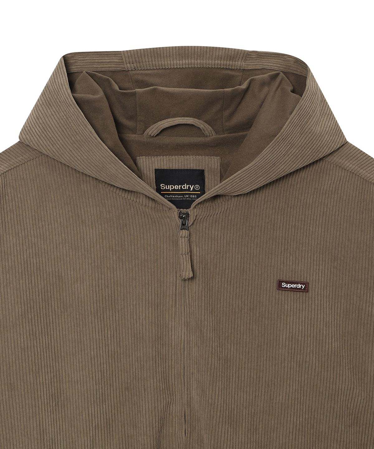슈퍼드라이(SUPERDRY) 코드윈 웜 자켓 다크 베이지 SDMJWDQ02DBE