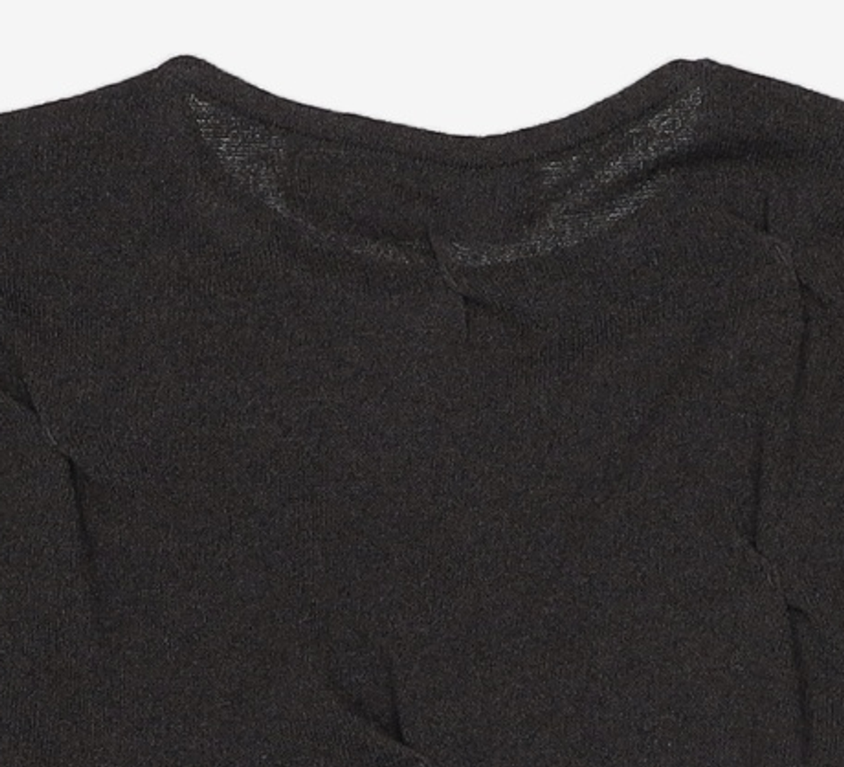 트리밍버드(TREEMINGBIRD) Bar-Tack See-Through Long Sleeve [ Black ] OS