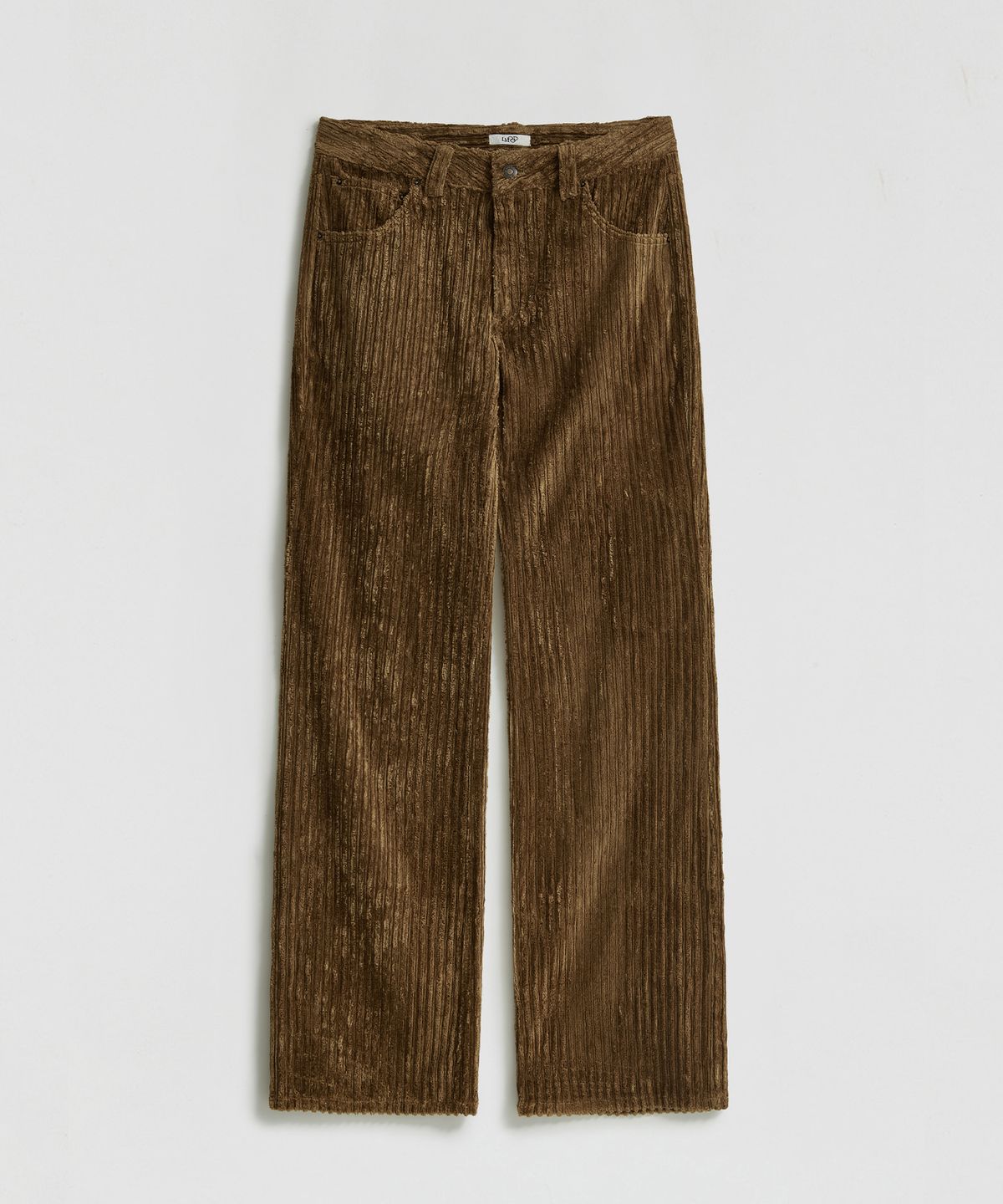 엘무드 우먼(LMOOD WOMEN) DEVON Corduroy Straight Pants Tan
