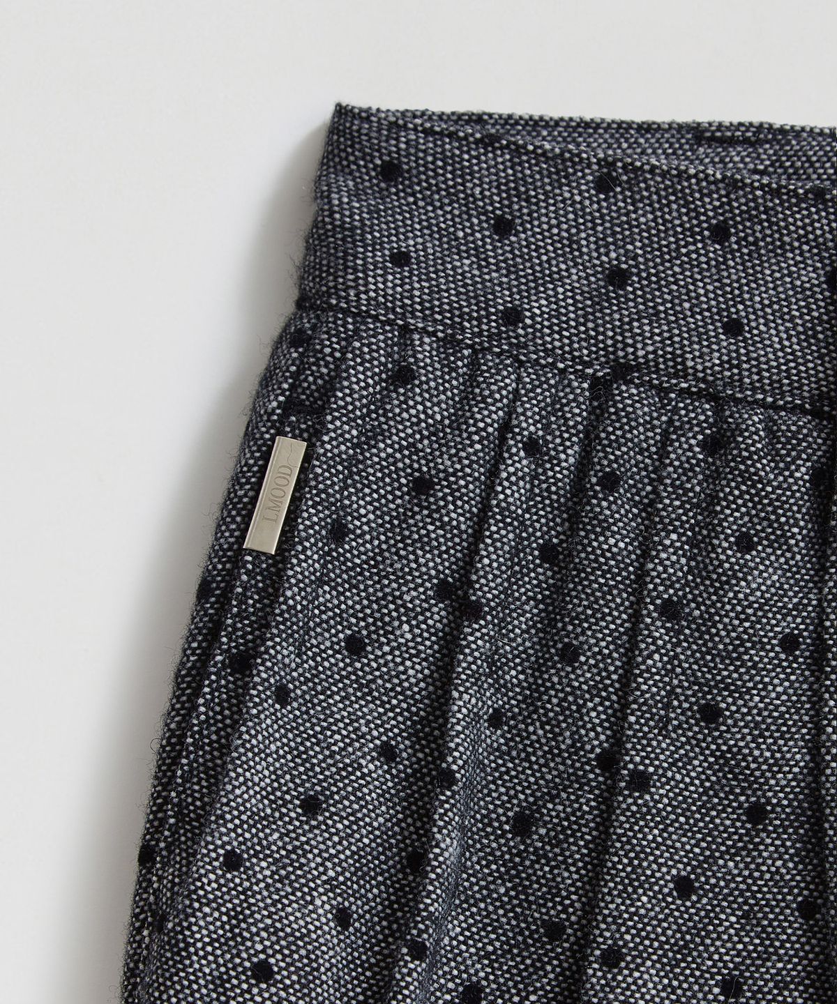 엘무드 우먼(LMOOD WOMEN) DION Corduroy Shorts Dot Grey