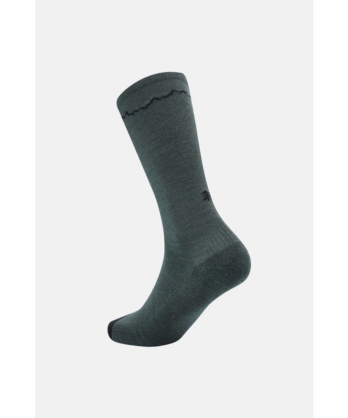 코오롱스포츠(KOLON SPORT) 울 혼방 하이 삭스 QELAX26351DGR