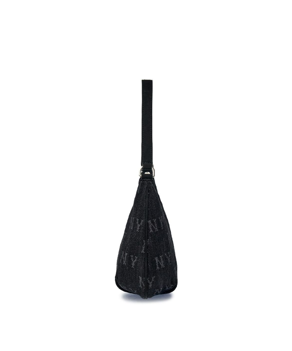 엠엘비(MLB) 힙 모노그램 JQD 데님 호보백 NY (Black)