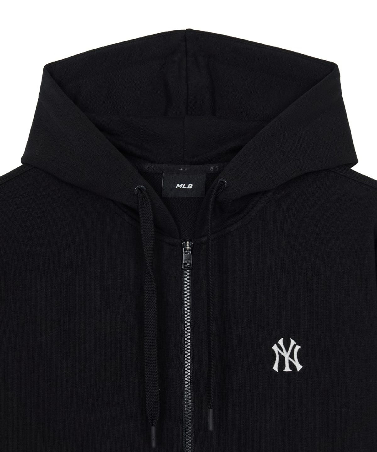 엠엘비(MLB) 베이직 스몰로고 후드집업 NY (Black)