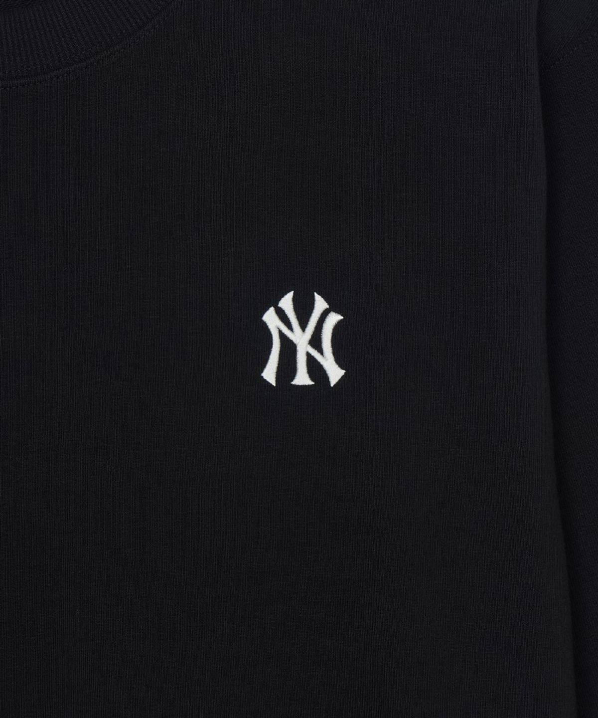 엠엘비(MLB) 베이직 스몰로고 맨투맨 NY (Black)