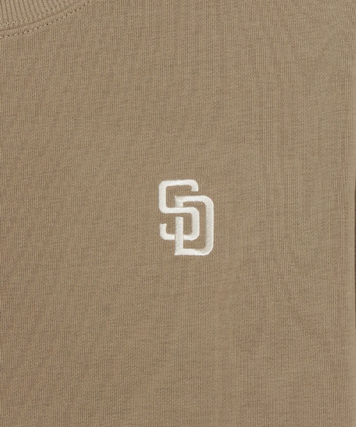 엠엘비(MLB) 베이직 스몰로고 맨투맨 SD (Mg.Beige)