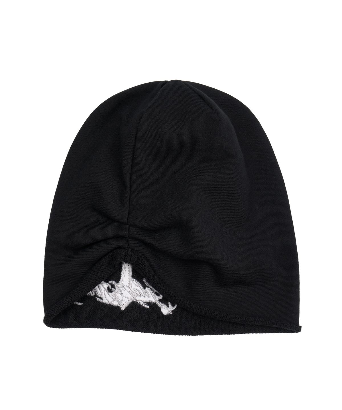 길라아카이브(GILAARCHIVE) CROSS PATCH LETTERING LOGO BEANIE_BLACK