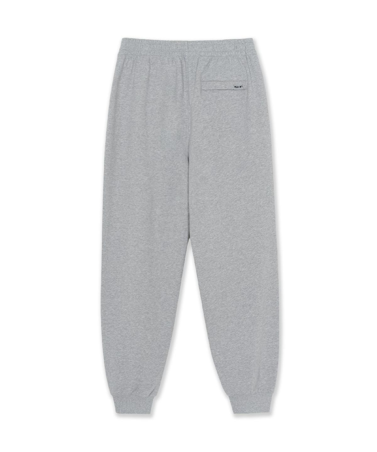 엠엘비(MLB) 베이직 스몰로고 조거 팬츠 CHW (Melange Grey)