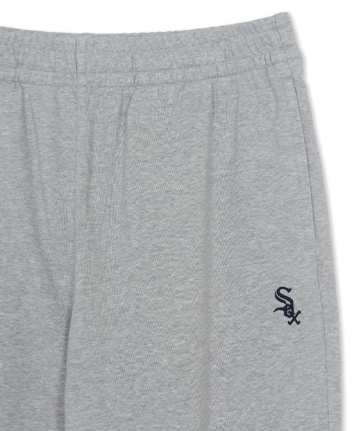 엠엘비(MLB) 베이직 스몰로고 조거 팬츠 CHW (Melange Grey)