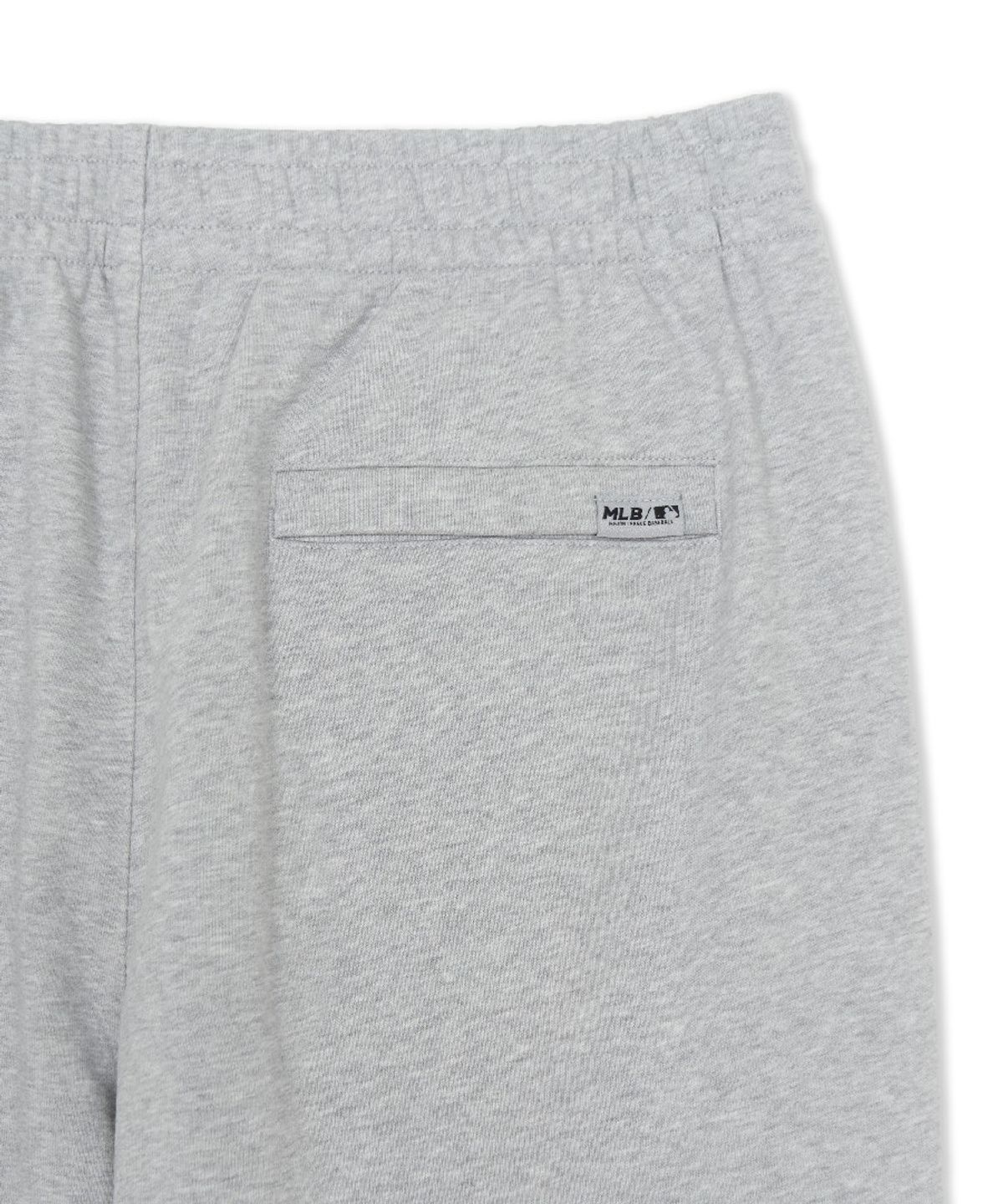 엠엘비(MLB) 베이직 스몰로고 조거 팬츠 CHW (Melange Grey)