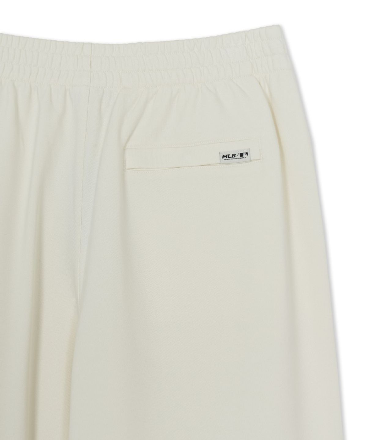 엠엘비(MLB) 베이직 스몰로고 와이드 팬츠 NY (Cream)