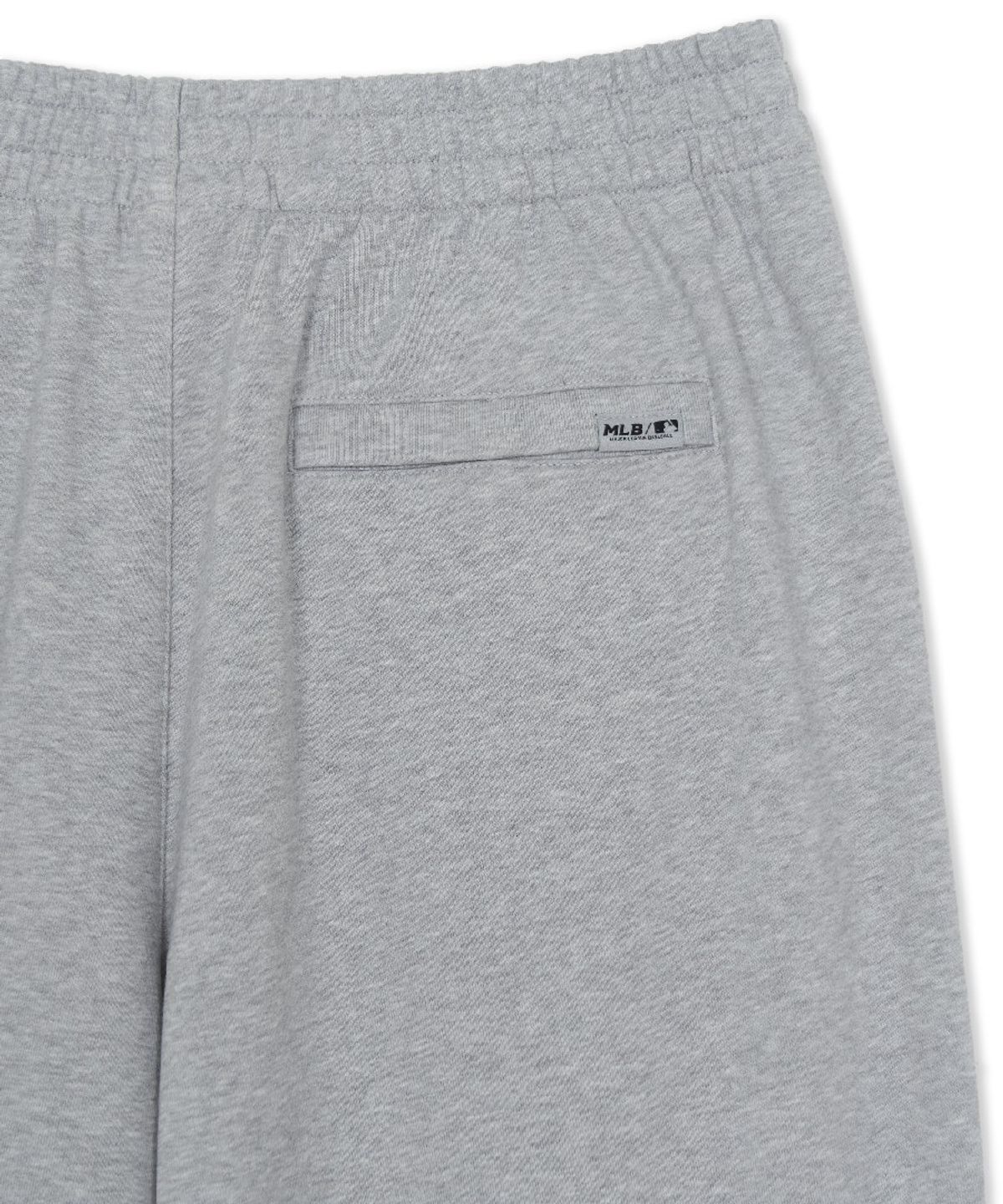 엠엘비(MLB) 베이직 스몰로고 와이드 팬츠 CHW (Melange Grey)
