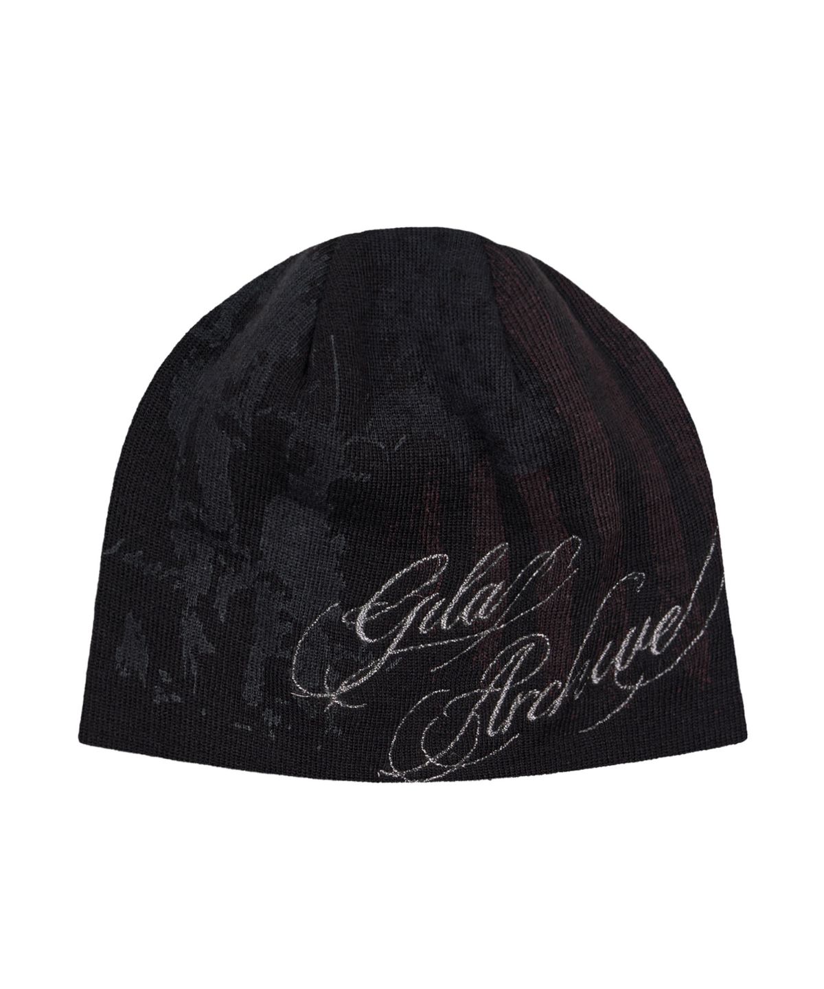길라아카이브(GILAARCHIVE) USA LETTERING LOGO BEANIE_BLACK