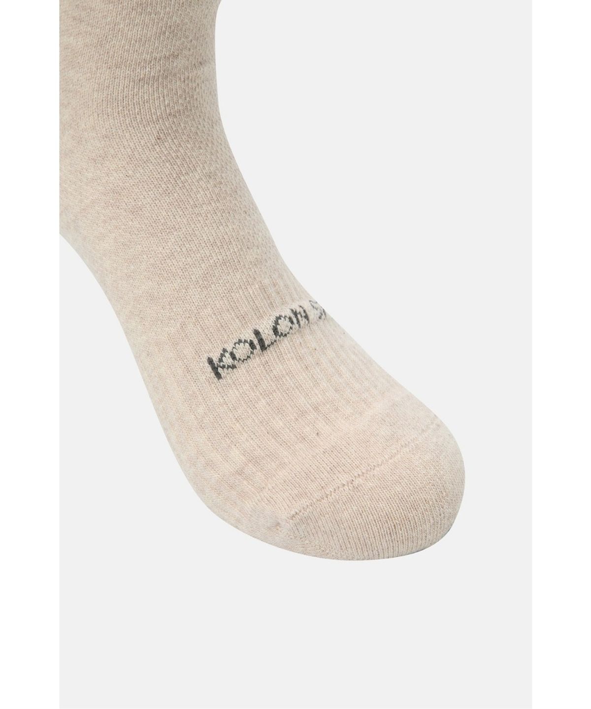 코오롱스포츠(KOLON SPORT) 등고선 패턴 컴프레션 크루 삭스 QELAX26359OAT