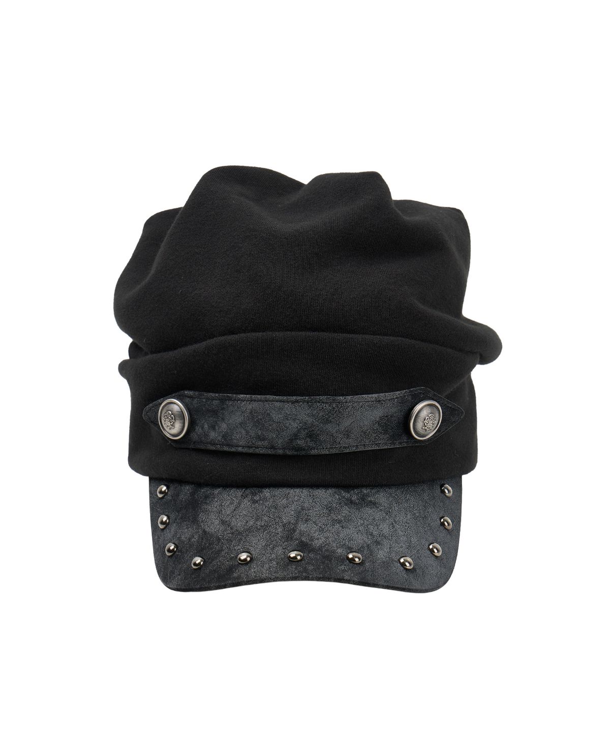 길라아카이브(GILAARCHIVE) NAPOLEON STRAP SOFT CAP_BLACK