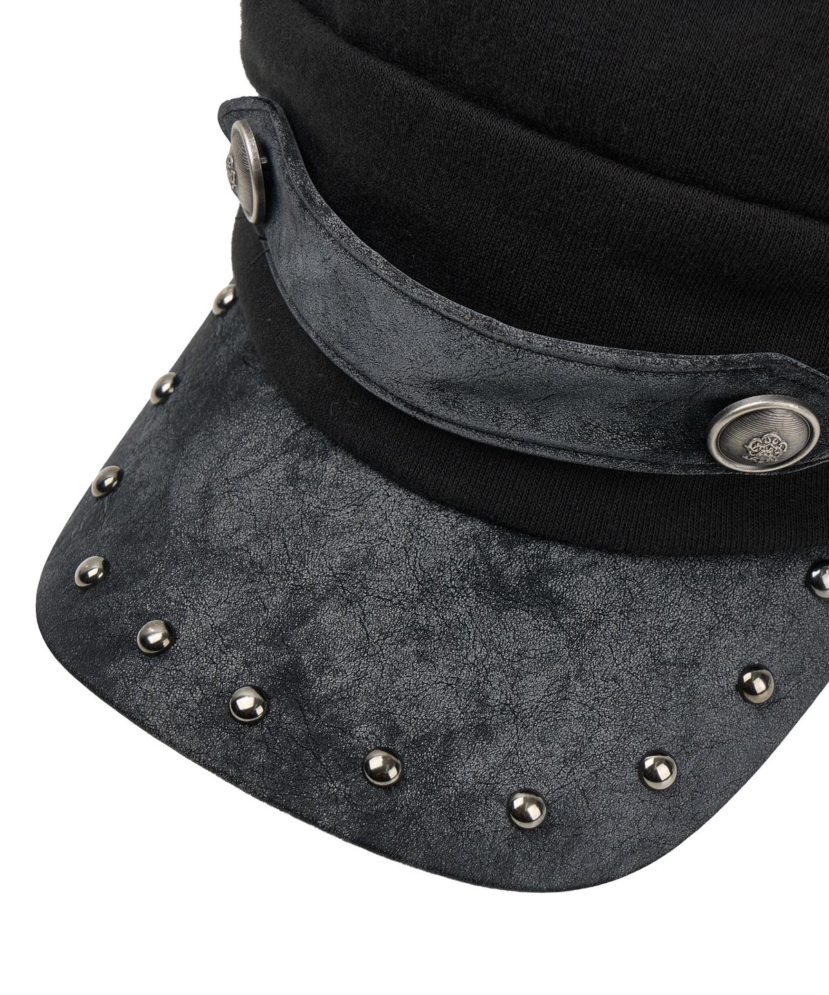 길라아카이브(GILAARCHIVE) NAPOLEON STRAP SOFT CAP_BLACK