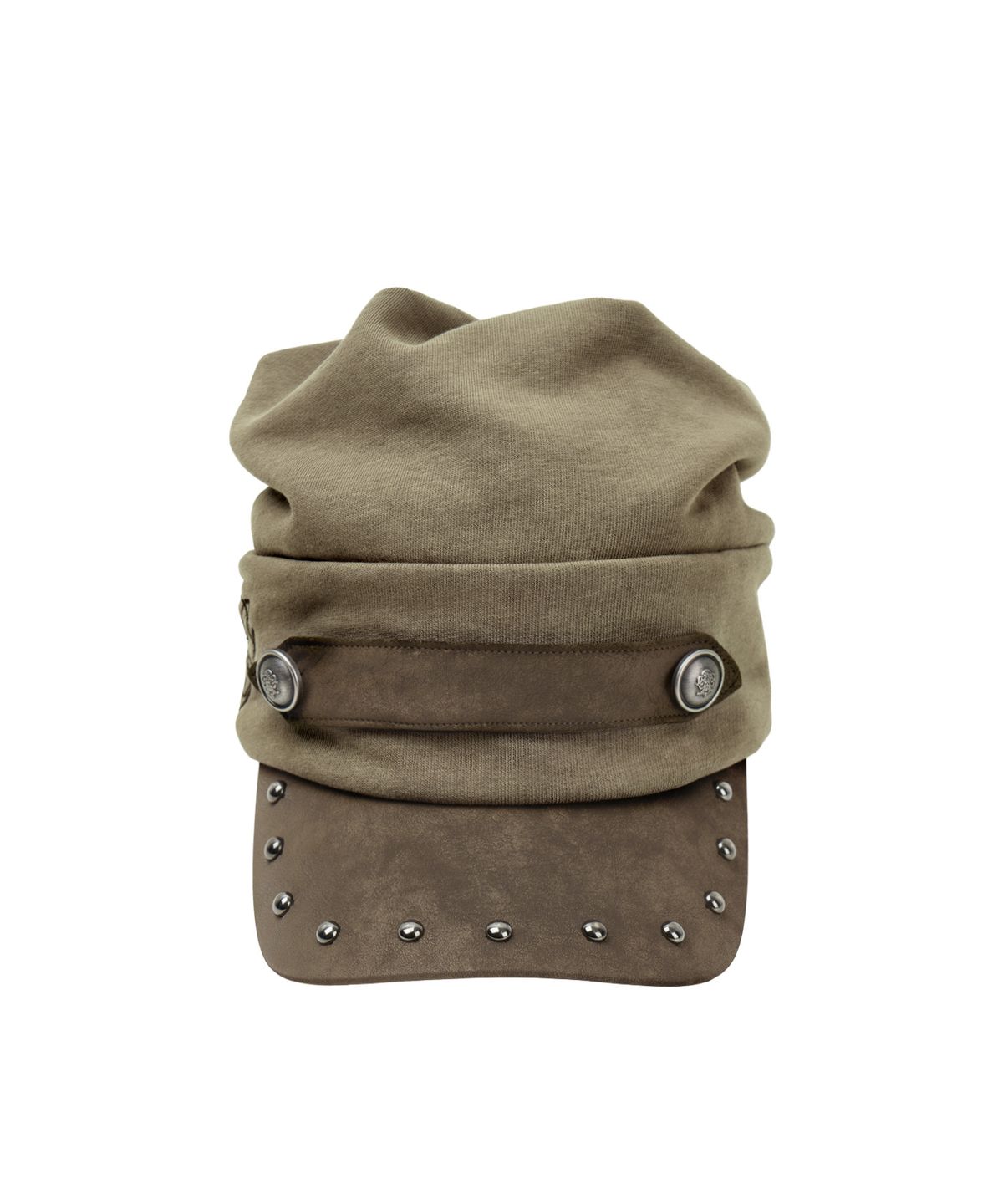 길라아카이브(GILAARCHIVE) NAPOLEON STRAP SOFT CAP_KHAKI