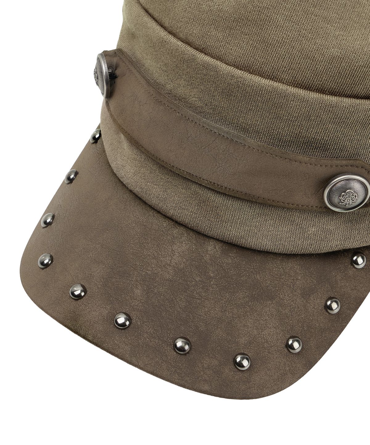 길라아카이브(GILAARCHIVE) NAPOLEON STRAP SOFT CAP_KHAKI