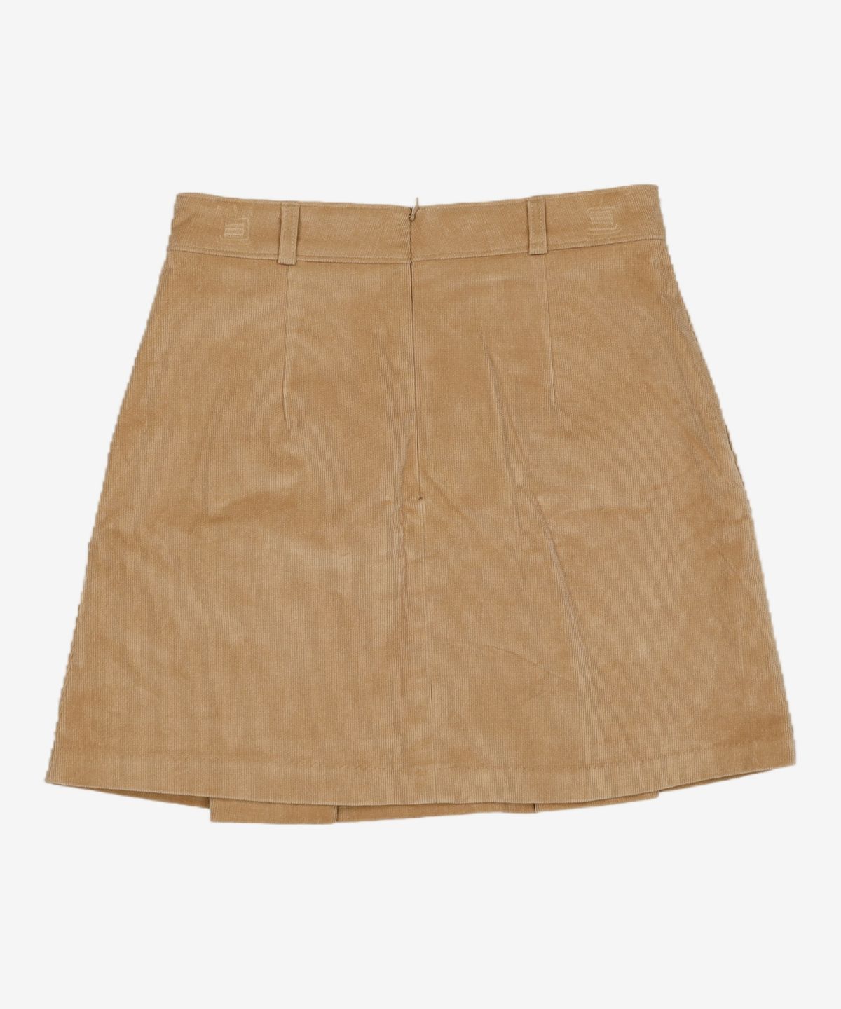 어몽(AMONG) A CORDUROY TUCK MINI SKIRT [2colors] S
