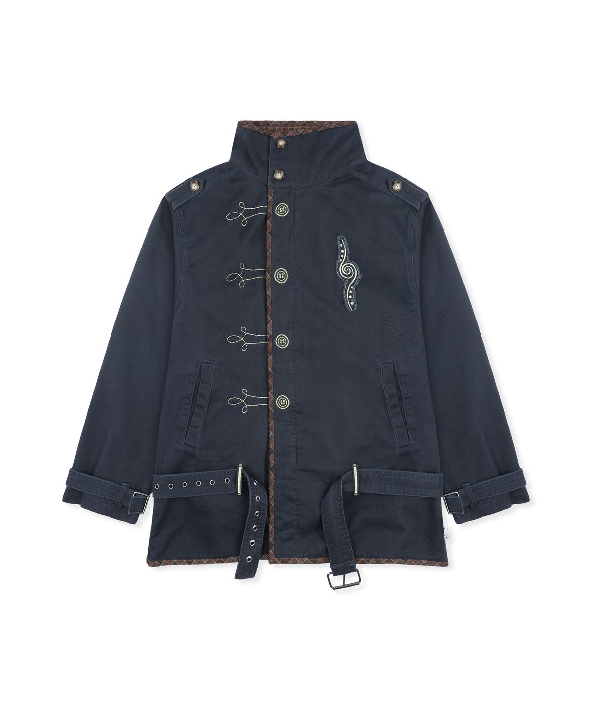 루나키후(RuNaKi'Hu') WXJ057 파레도 나폴레옹 자켓 (NAVY)