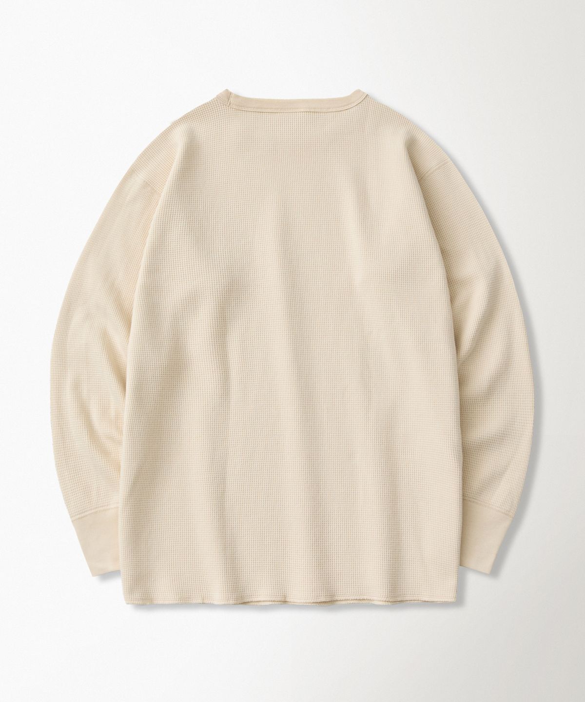 브론슨(BRONSON) Heavyweight Waffle Cotton Underwear Apricot