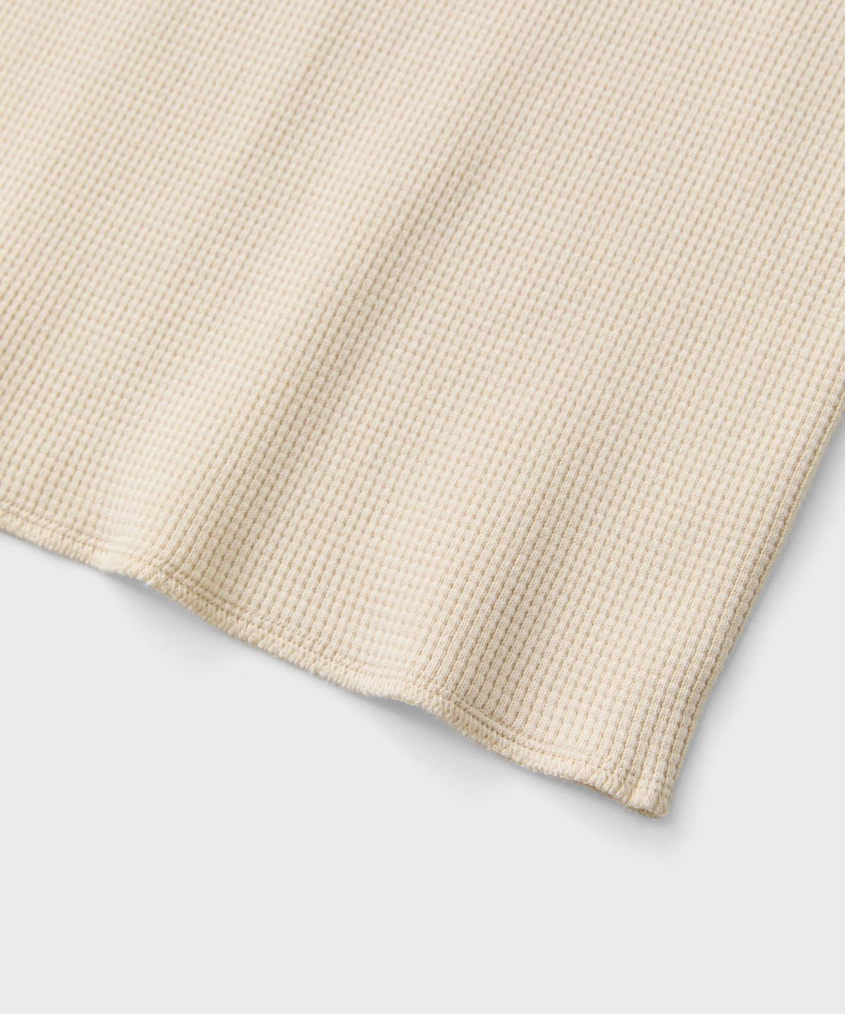 브론슨(BRONSON) Heavyweight Waffle Cotton Underwear Apricot