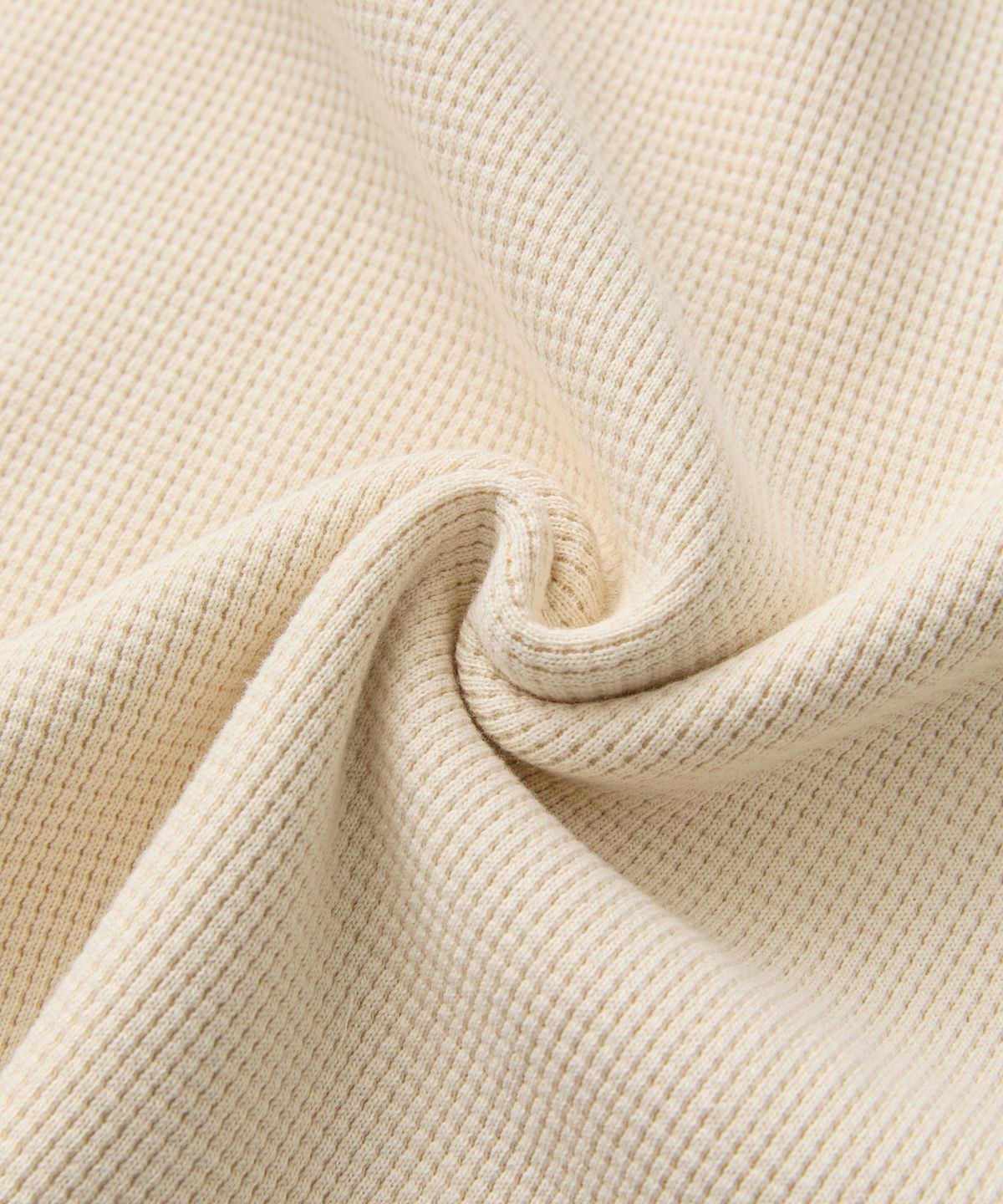 브론슨(BRONSON) Heavyweight Waffle Cotton Underwear Apricot