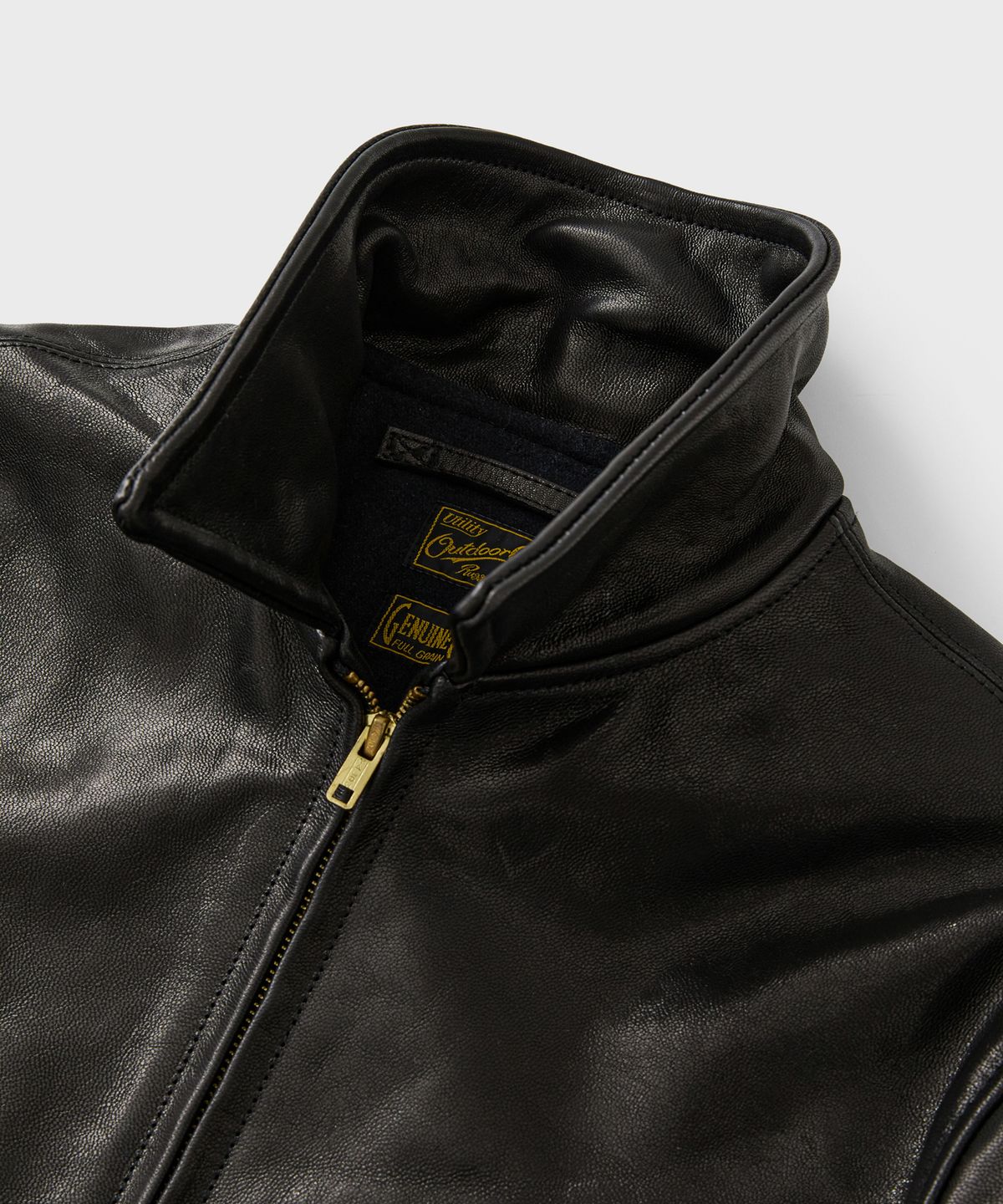 브론슨(BRONSON) Lot 391 Cossack Goatskin Leather Jacket