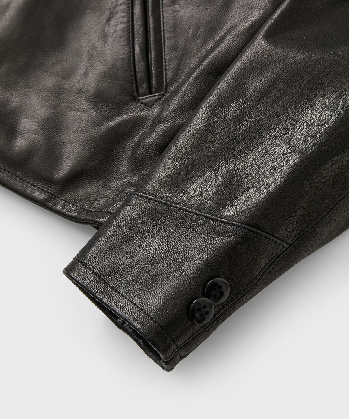 브론슨(BRONSON) Lot 391 Cossack Goatskin Leather Jacket