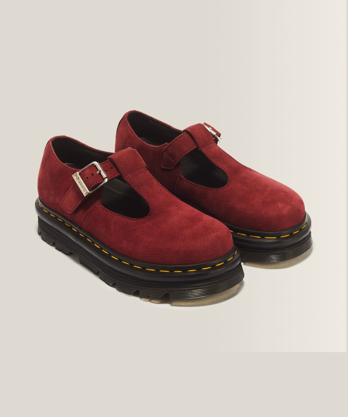 닥터마틴(DR.MARTENS) 제브잭 메리제인 - 체리 레드 / 43662600