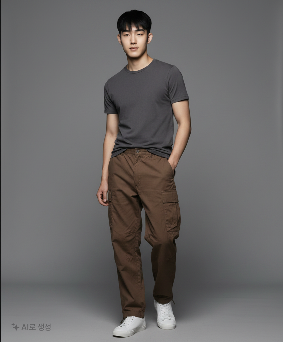 유니클로(UNIQLO) 코튼 팬츠 M