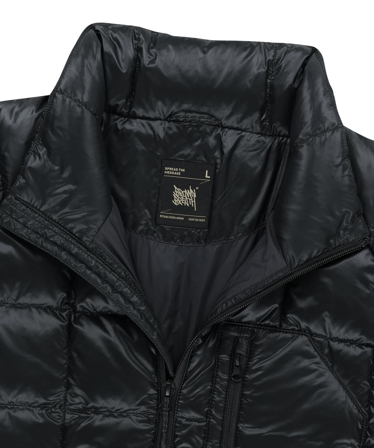 브라운브레스(BROWNBREATH) MIDWEIGHT DOWN JACKET