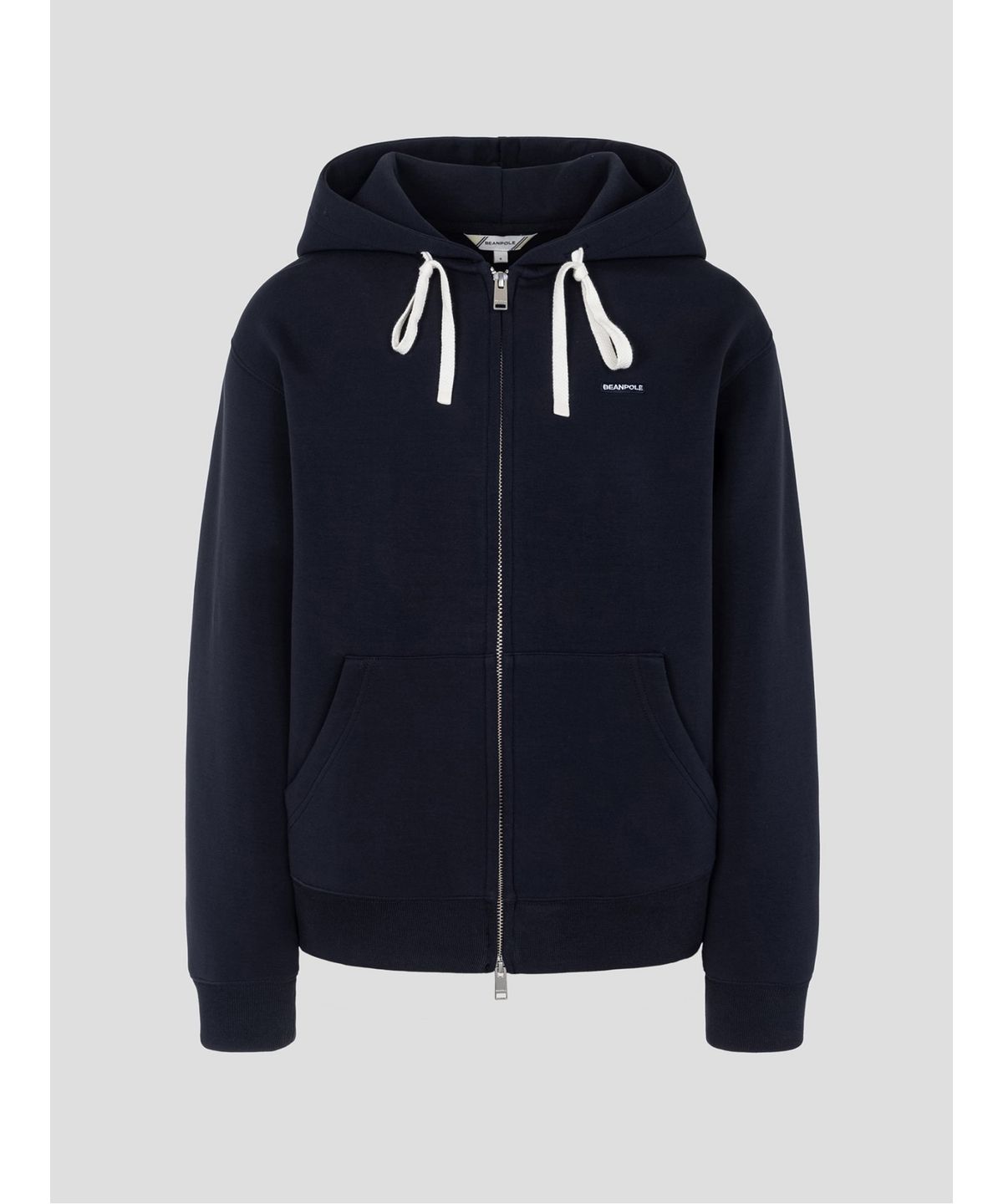 빈폴 레이디스(BEANPOLE LADIES) [Essential] 네오프렌 투웨이 후드집업  네이비 (BF6841C09R)