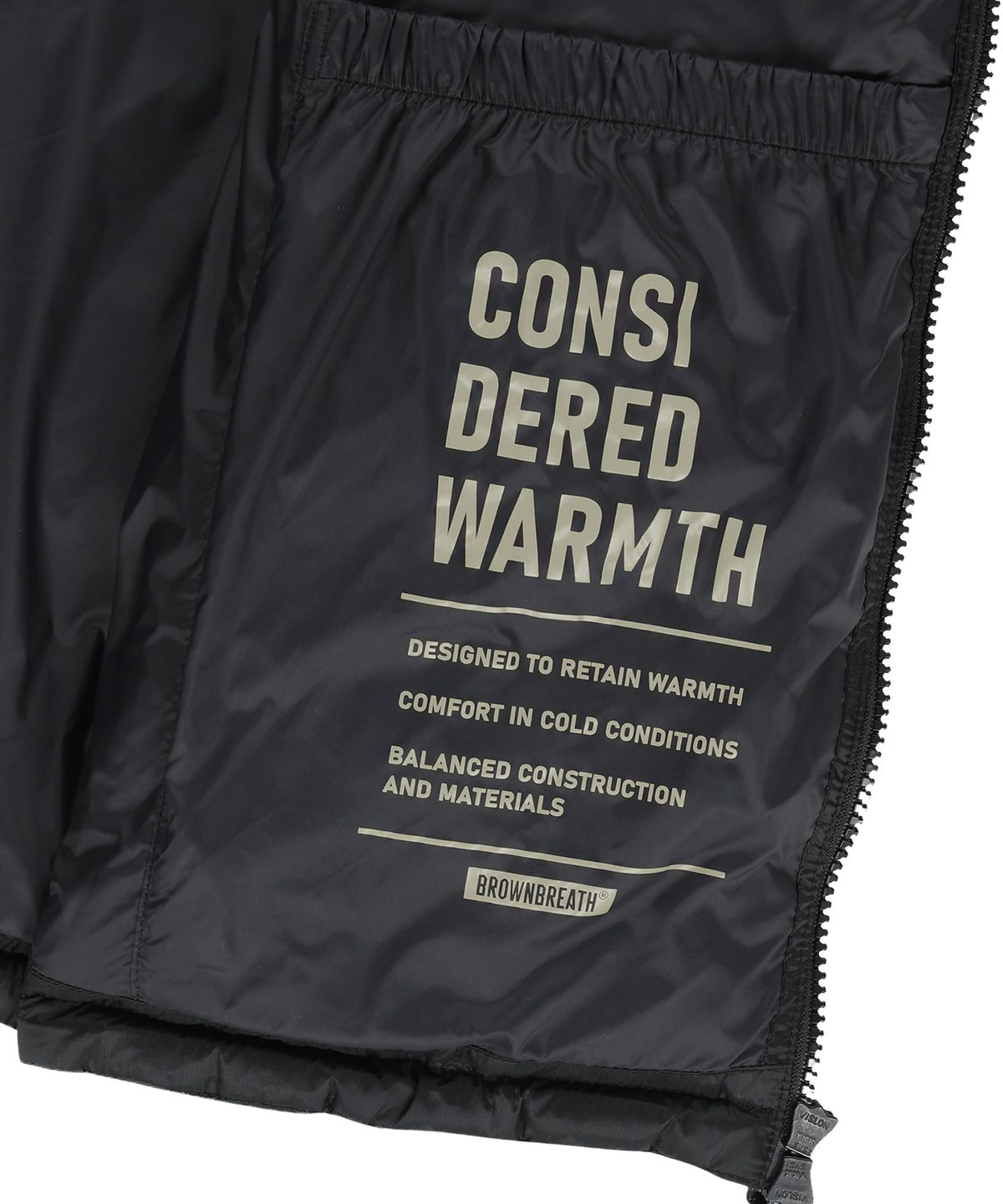 브라운브레스(BROWNBREATH) STITCH LIGHT PADDED JACKET