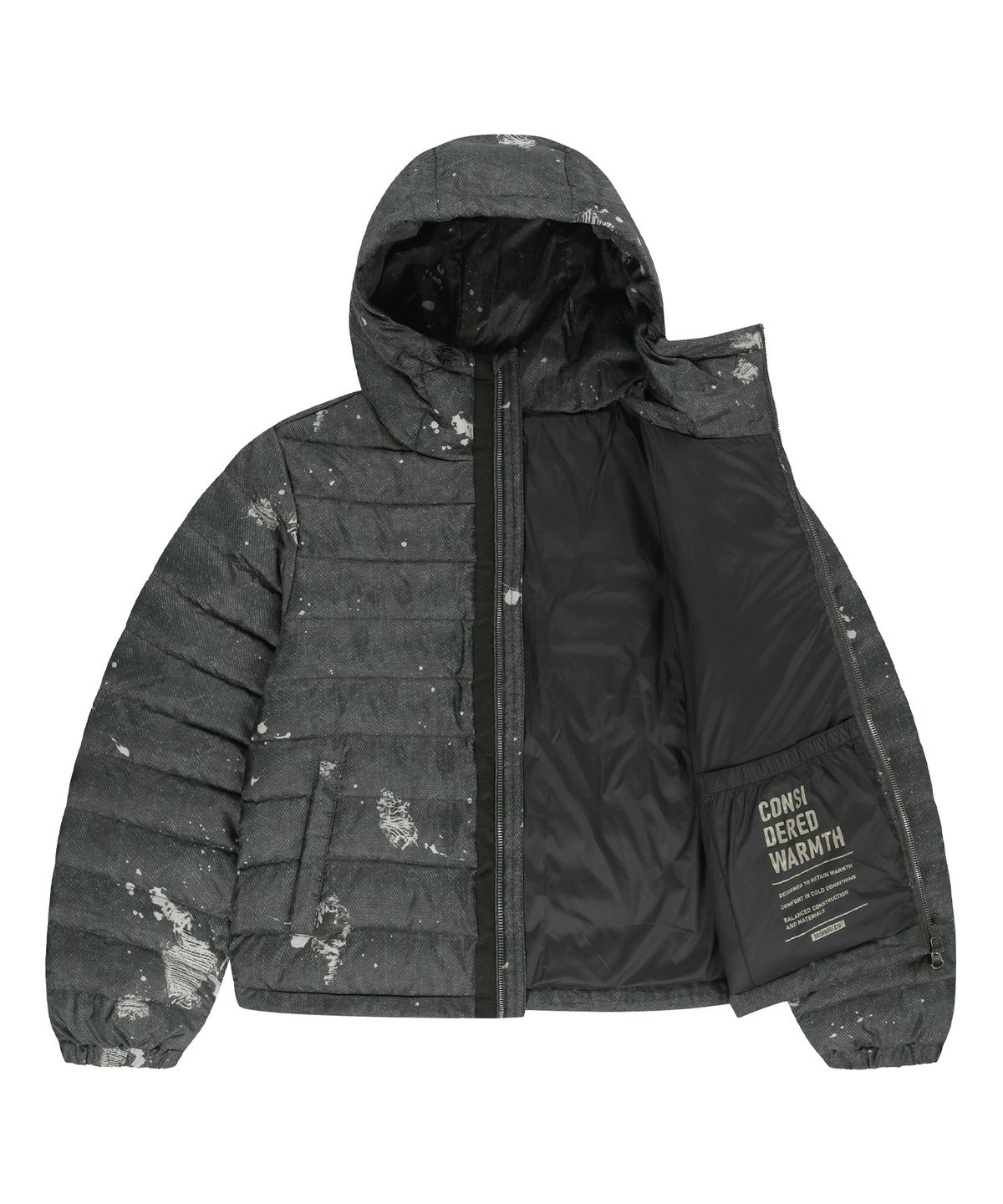 브라운브레스(BROWNBREATH) W HOODED SLIM DOWN JACKET