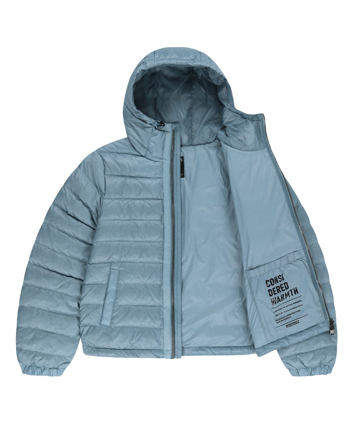 브라운브레스(BROWNBREATH) W HOODED SLIM DOWN JACKET