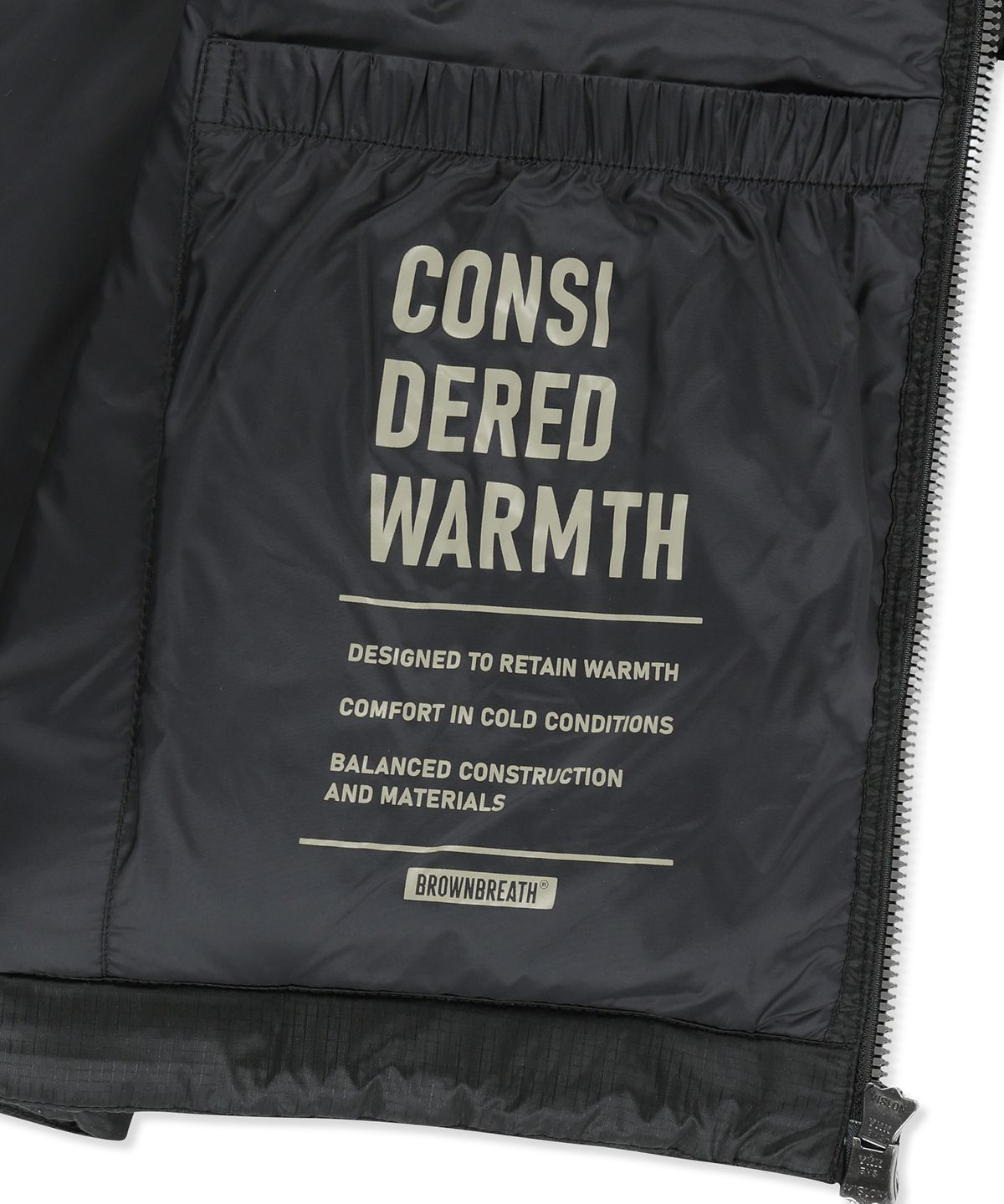 브라운브레스(BROWNBREATH) W HOODED SLIM DOWN JACKET