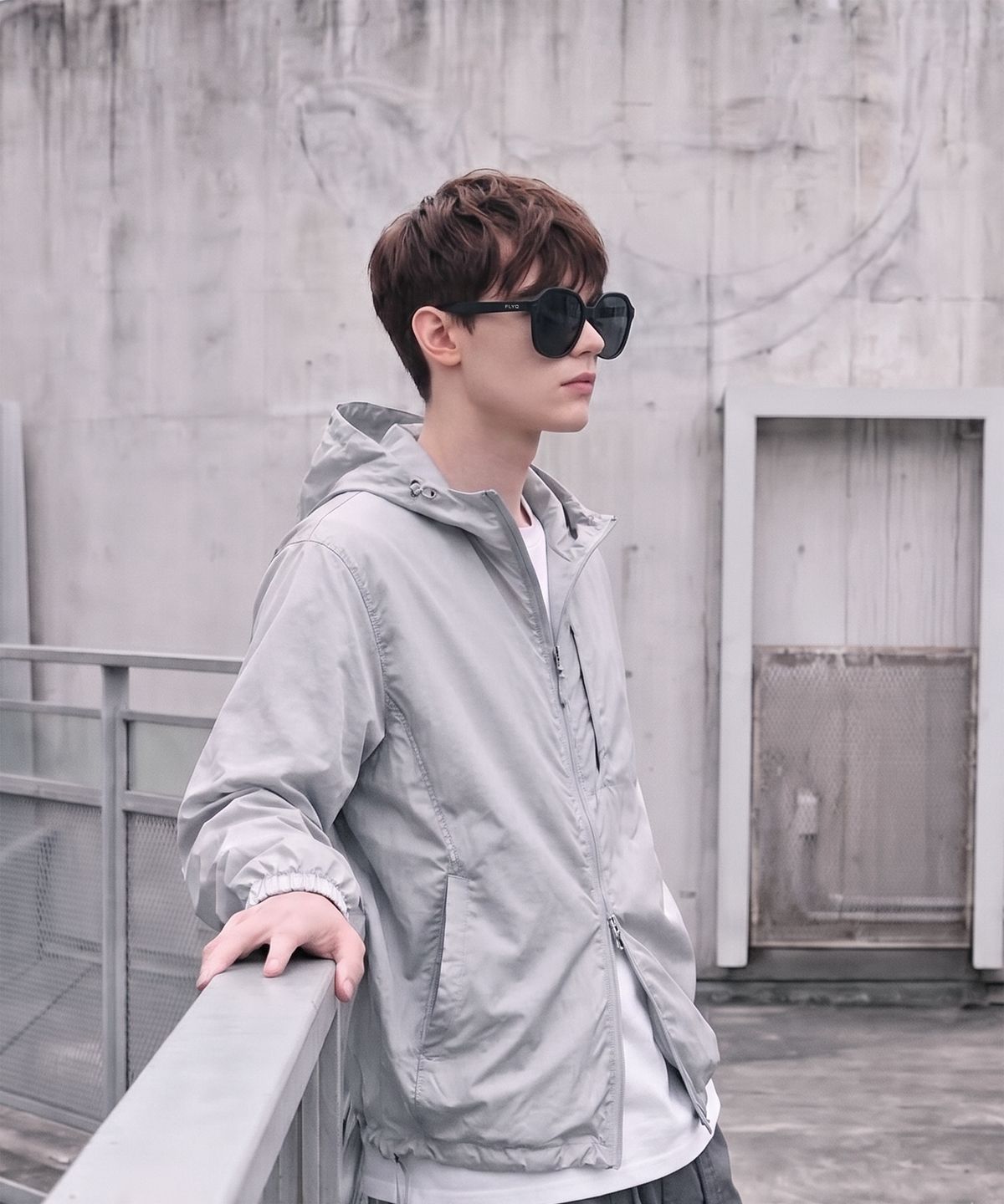 플라이크(FLYQ) RETRO-S DAEDU B2 MATTE BLACK_선글라스