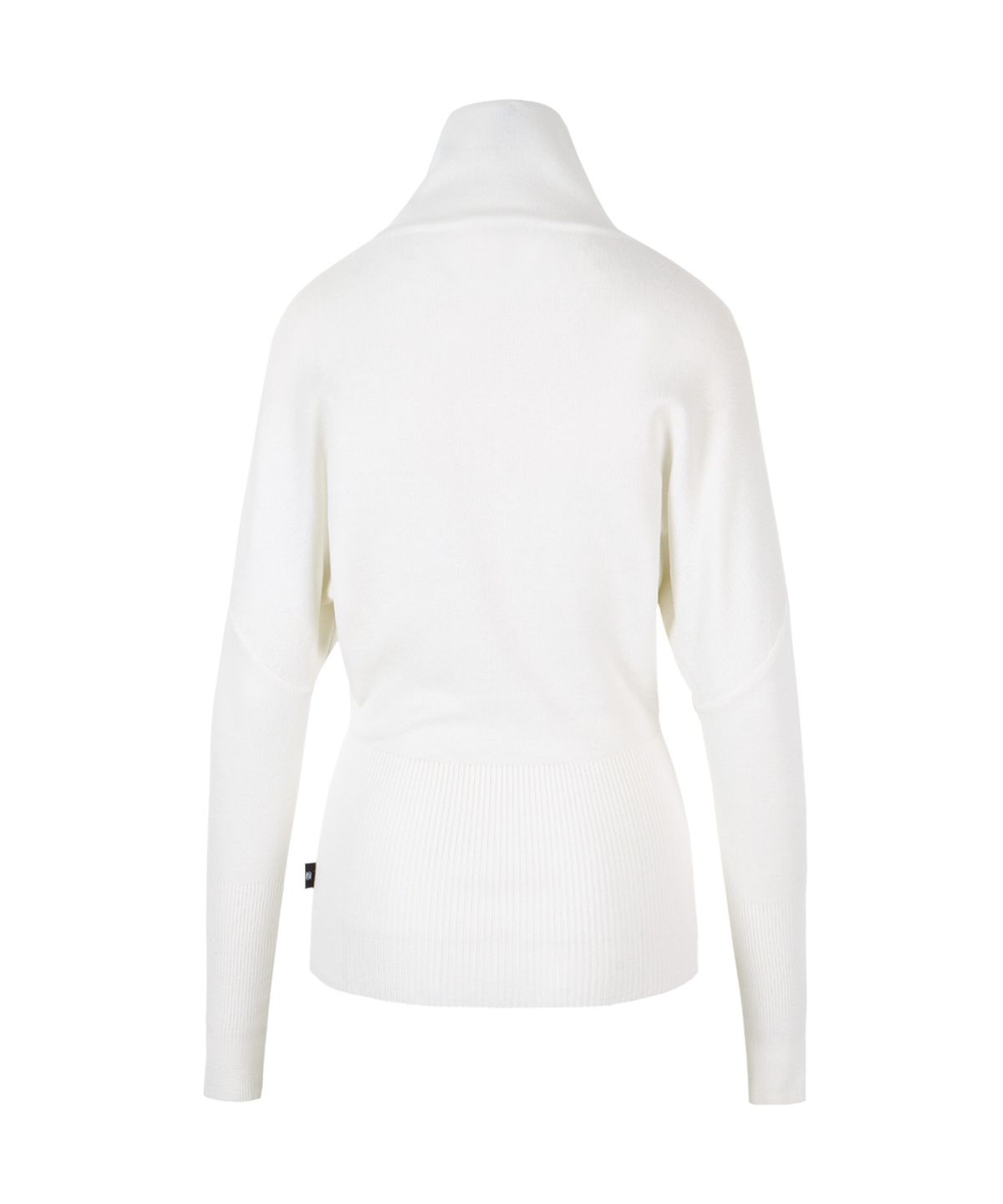 길라아카이브(GILAARCHIVE) HIGH NECK COWL GRAPHIC KNIT_WHITE