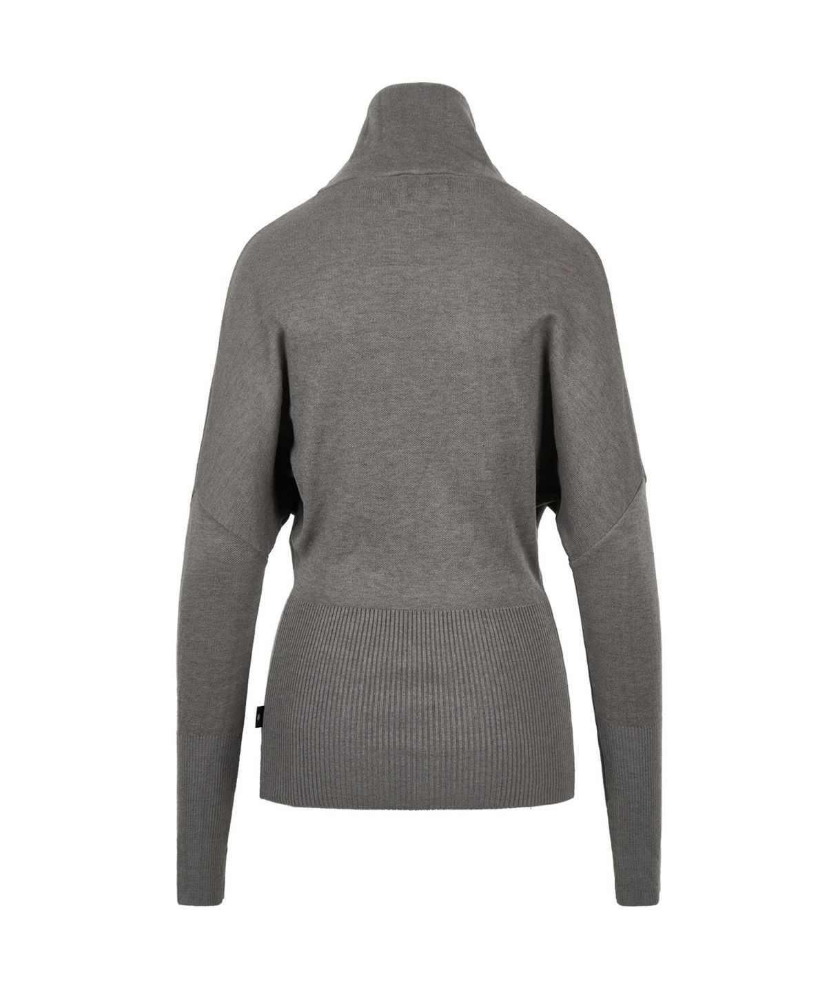 길라아카이브(GILAARCHIVE) HIGH NECK COWL GRAPHIC KNIT_GREY