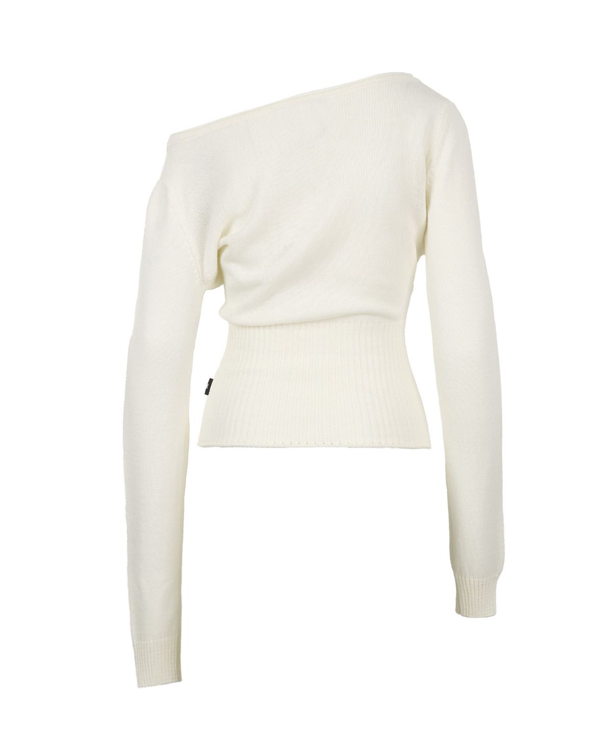 길라아카이브(GILAARCHIVE) NECKLACE OFF SHOULDER KNIT_IVORY