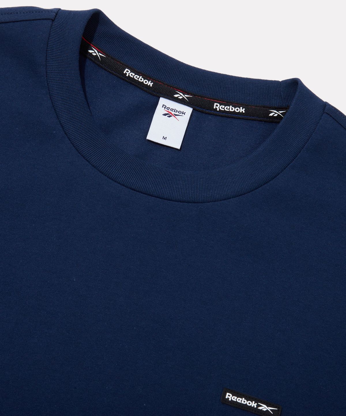 리복(REEBOK) 에센셜 반팔티 - 네이비