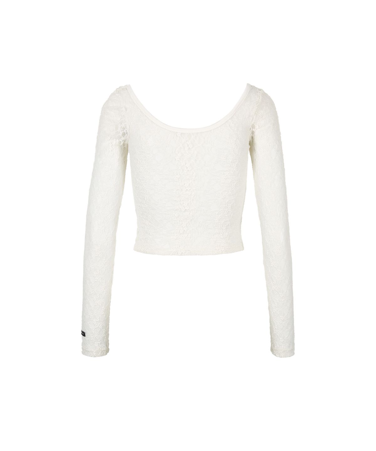 길라아카이브(GILAARCHIVE) LAYERED LACE STRAP LONG SLEEVE_WHITE