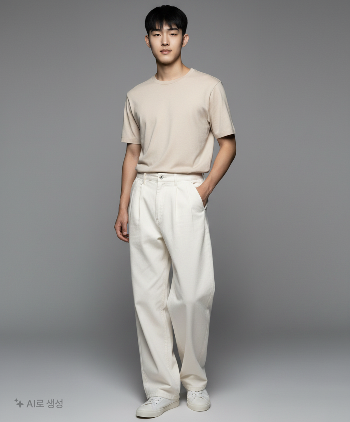 데케트(DECET) Dawn 2Pleats Wide Pants DCPT007Ivory 28