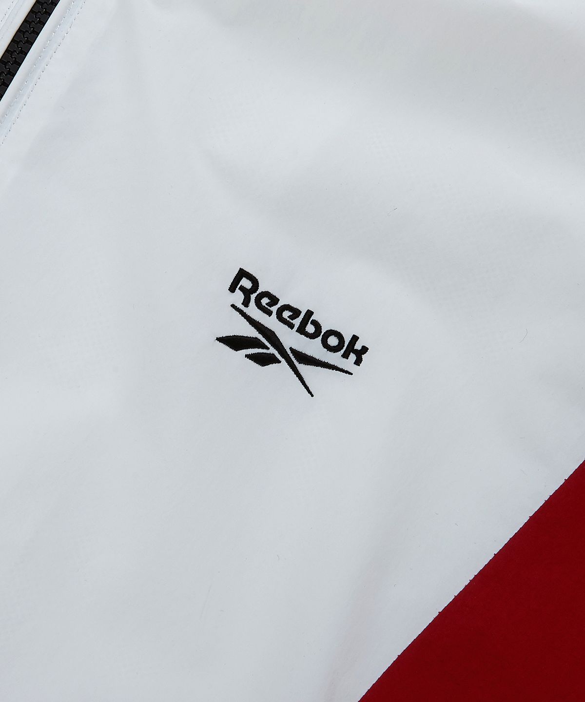 리복(REEBOK) 헤리티지 후드 아노락 - 화이트:차콜
