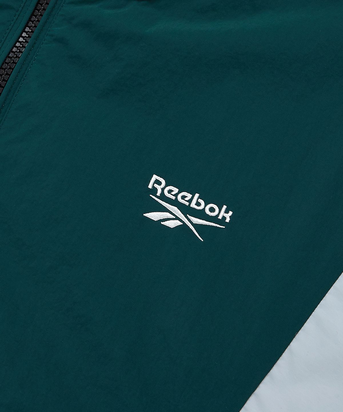 리복(REEBOK) 헤리티지 후드 아노락 - 그린:블랙