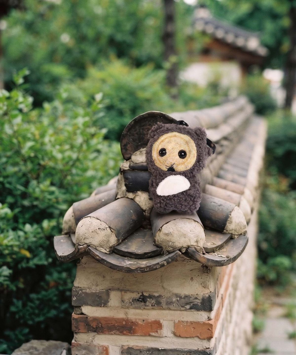 동궁(DONGGUNG) 꺼먹살이 인형키링 8cm