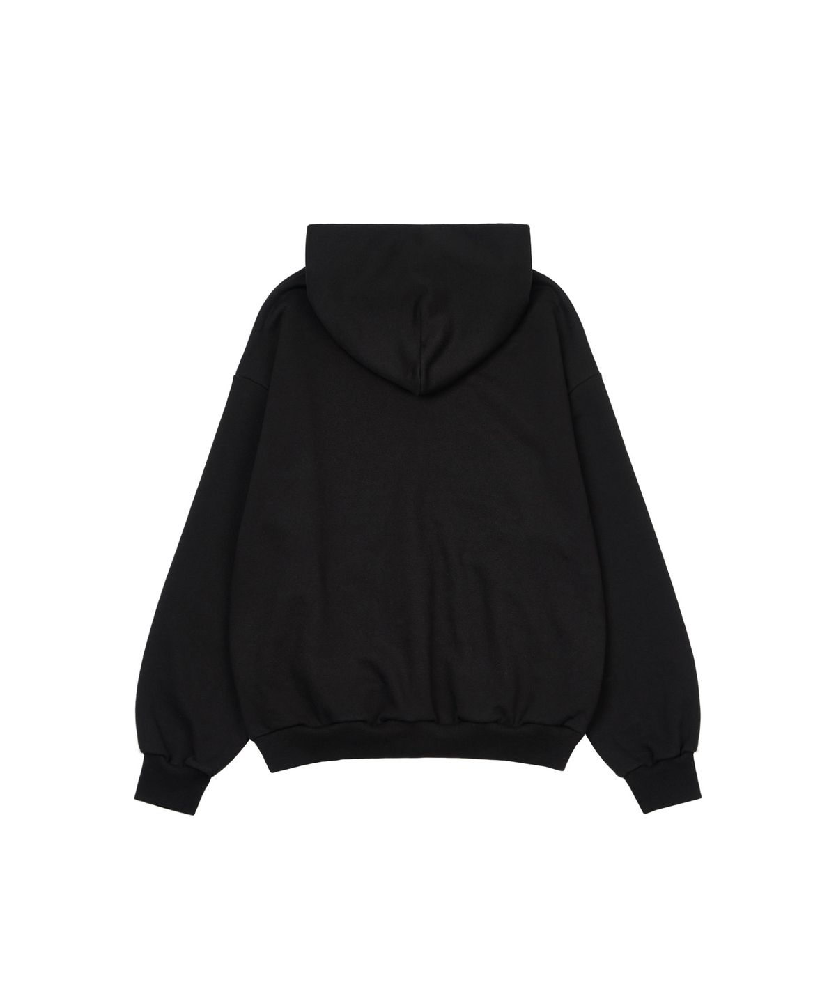 길라아카이브(GILAARCHIVE) USA LOGO GIRL OVER SIZE HOODED_BLACK